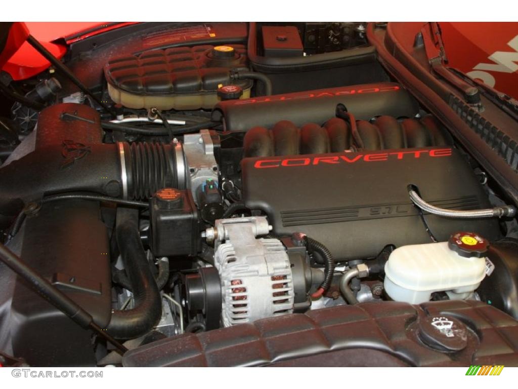 2002 Chevrolet Corvette Convertible 5.7 Liter OHV 16 Valve LS1 V8 Engine Photo #49687887