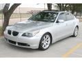Titanium Silver Metallic - 5 Series 545i Sedan Photo No. 2