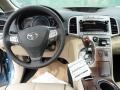 Ivory 2011 Toyota Venza V6 Dashboard