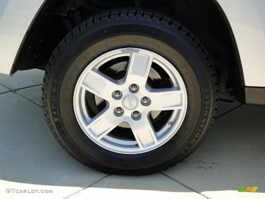 2007 Grand Cherokee Laredo - Bright Silver Metallic / Medium Slate Gray photo #35