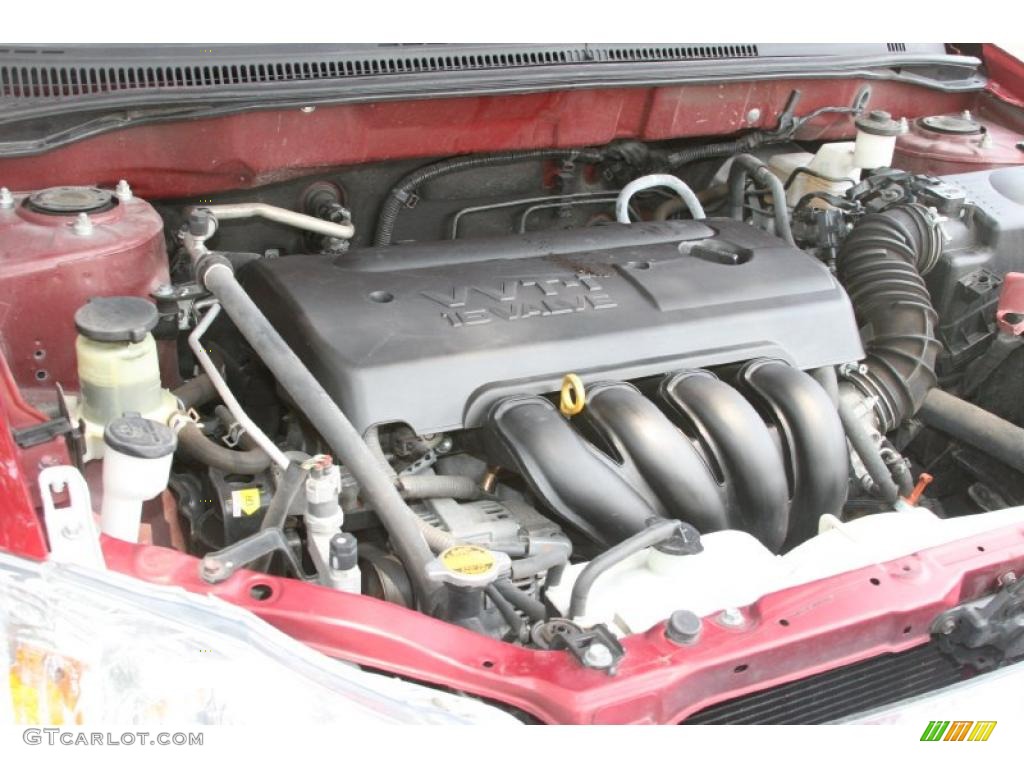 2008 Corolla LE - Barcelona Red / Stone photo #36