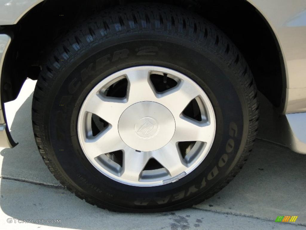 2002 Escalade AWD - Silver Sand / Pewter photo #38