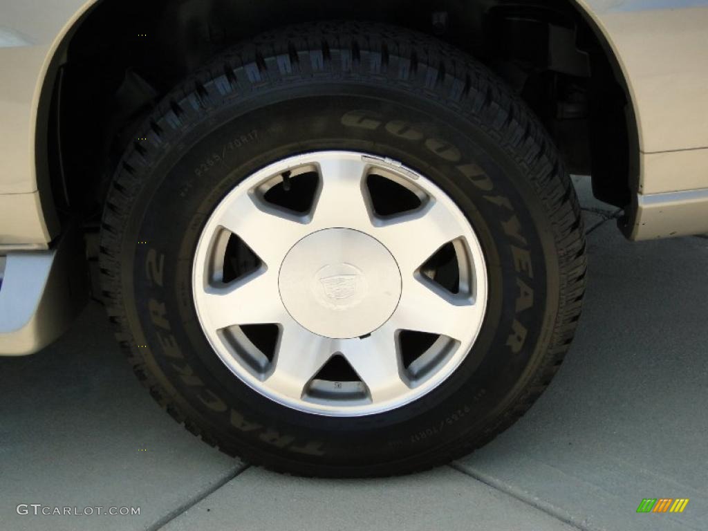 2002 Escalade AWD - Silver Sand / Pewter photo #39