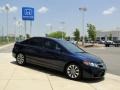 2009 Royal Blue Pearl Honda Civic EX Sedan  photo #3