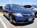 2009 Royal Blue Pearl Honda Civic EX Sedan  photo #39