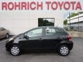 2010 Black Sand Pearl Toyota Yaris 5 Door Liftback  photo #1