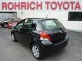 2010 Black Sand Pearl Toyota Yaris 5 Door Liftback  photo #2