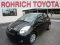 2010 Black Sand Pearl Toyota Yaris 5 Door Liftback  photo #11