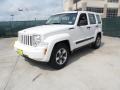 2008 Stone White Jeep Liberty Sport  photo #7