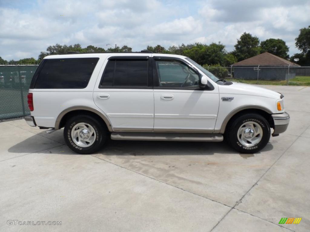 Oxford White 2000 Ford Expedition Eddie Bauer Exterior Photo #49694148