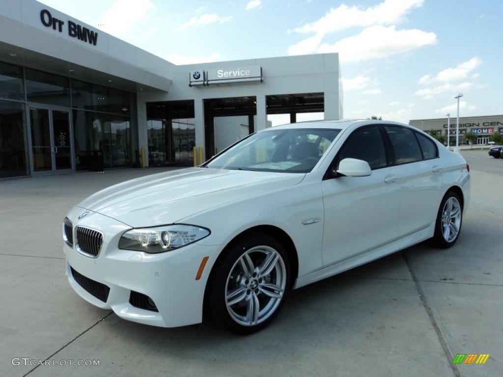 Alpine White 2011 BMW 5 Series 535i Sedan Exterior Photo #49696156