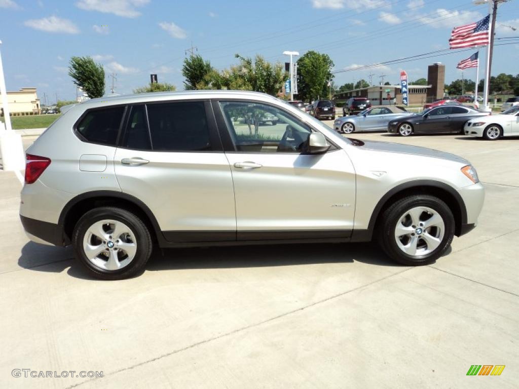 Titanium Silver Metallic 2011 BMW X3 xDrive 28i Exterior Photo #49696333
