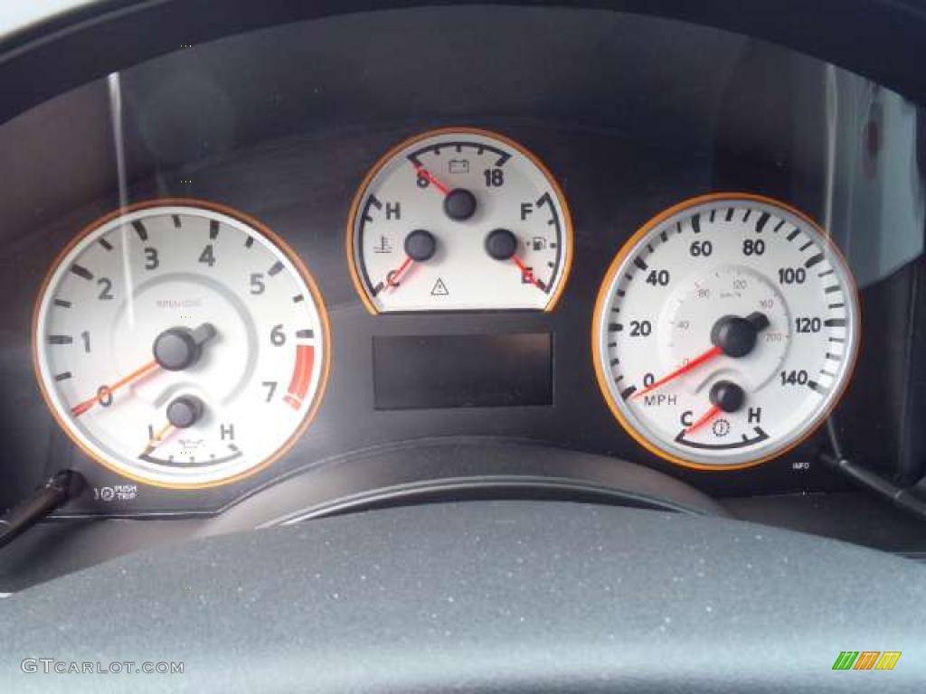 2011 Nissan Titan Pro-4X Crew Cab 4x4 Gauges Photo #49696723
