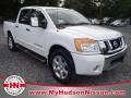 Blizzard White 2011 Nissan Titan SL Crew Cab