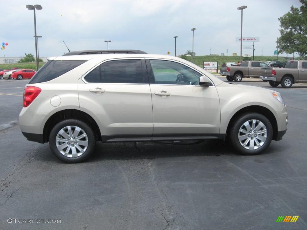 Gold Mist Metallic 2011 Chevrolet Equinox LT Exterior Photo #49697176