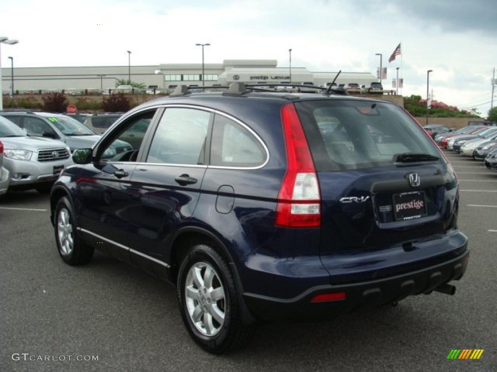 2008 CR-V LX 4WD - Royal Blue Pearl / Gray photo #4