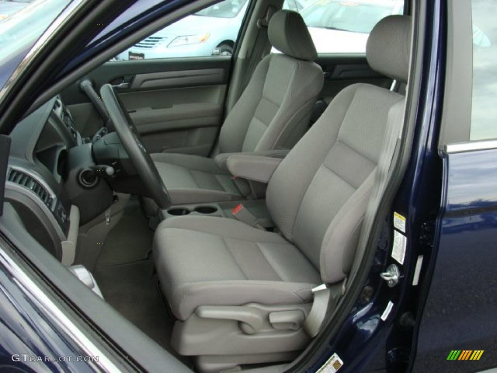 2008 CR-V LX 4WD - Royal Blue Pearl / Gray photo #8