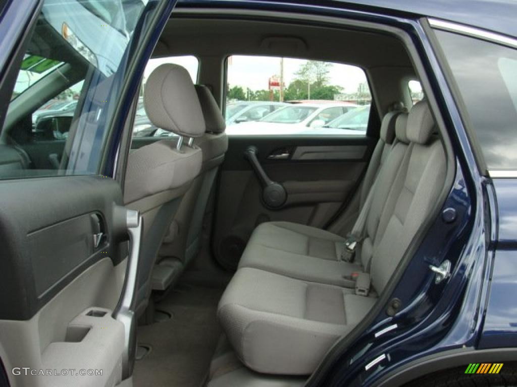 2008 CR-V LX 4WD - Royal Blue Pearl / Gray photo #13