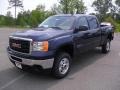 2011 Midnight Blue Metallic GMC Sierra 2500HD SLE Crew Cab 4x4  photo #1