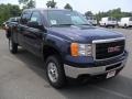 2011 Midnight Blue Metallic GMC Sierra 2500HD SLE Crew Cab 4x4  photo #5