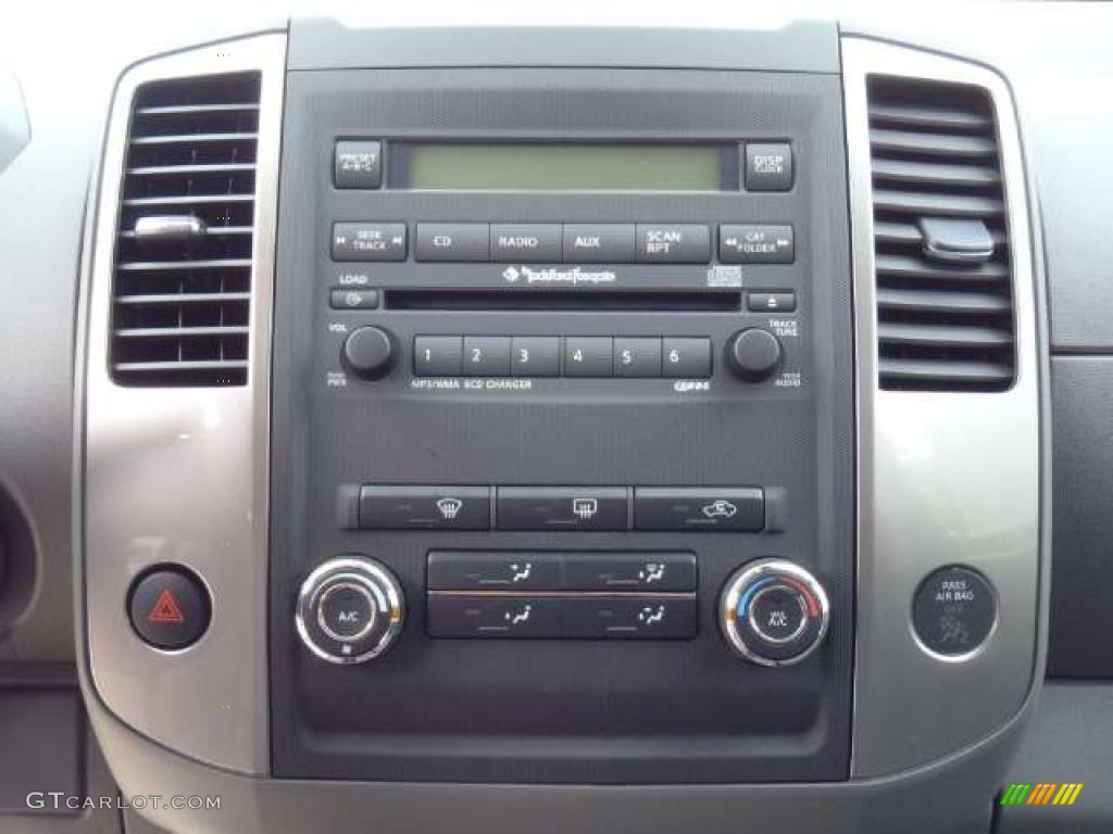 2011 Nissan Frontier SL Crew Cab 4x4 Controls Photo #49698316