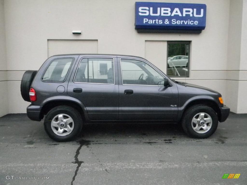 2000 Aurora Grey Kia Sportage 4x4 49694925 Photo 3