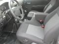 Ebony 2011 Chevrolet Colorado Work Truck Regular Cab Interior Color