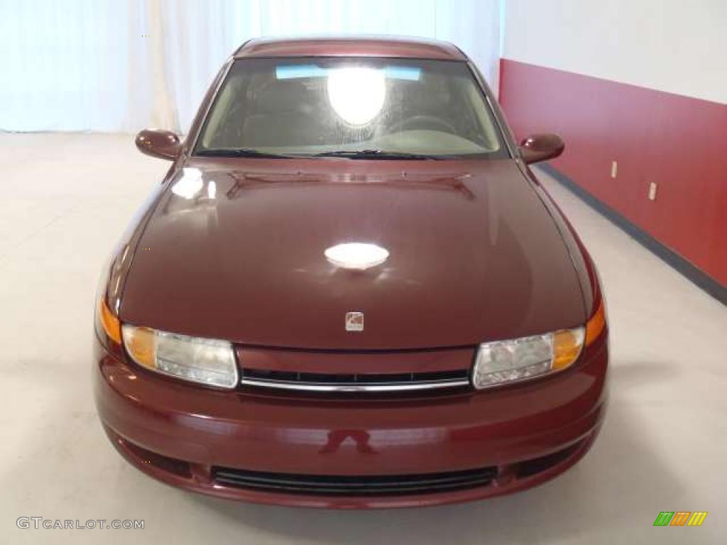 2001 L Series L300 Sedan - Dark Red / Gray photo #3