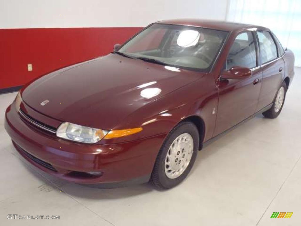 2001 L Series L300 Sedan - Dark Red / Gray photo #14