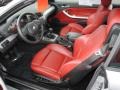 Imola Red 2005 BMW M3 Convertible Interior Color