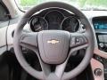 2011 Chevrolet Cruze Jet Black/Medium Titanium Interior Steering Wheel Photo