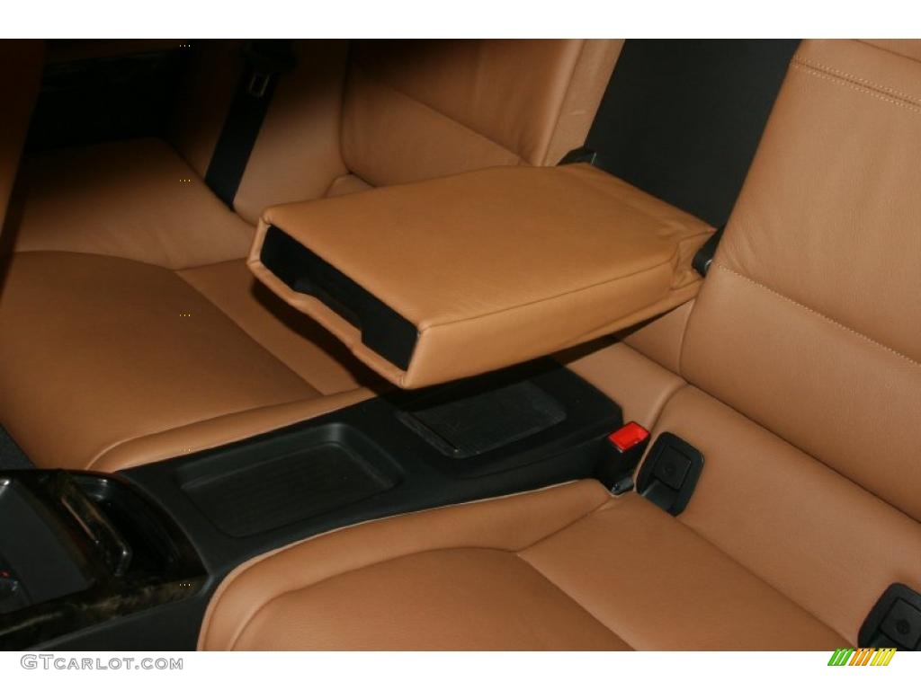 2008 3 Series 335i Coupe - Jet Black / Saddle Brown/Black photo #23