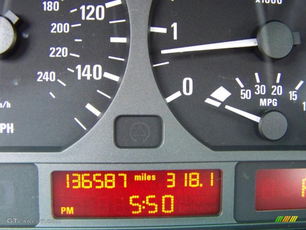 2001 3 Series 325i Sedan - Steel Grey Metallic / Grey photo #7