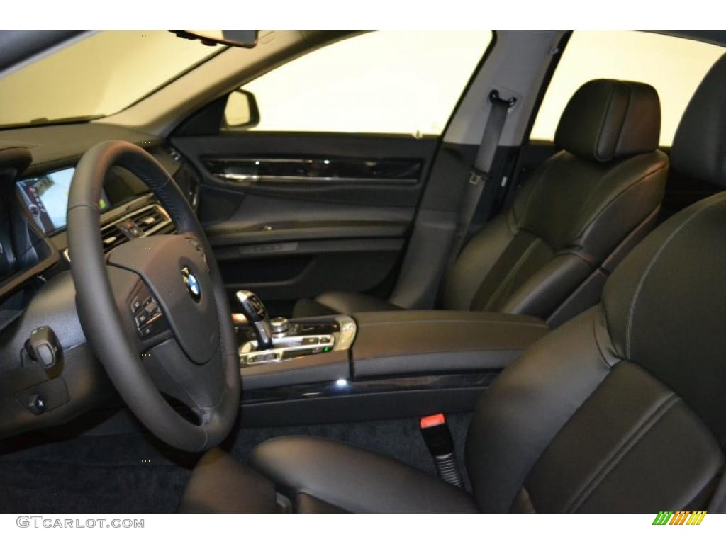 2011 7 Series 750i Sedan - Alpine White / Black photo #11