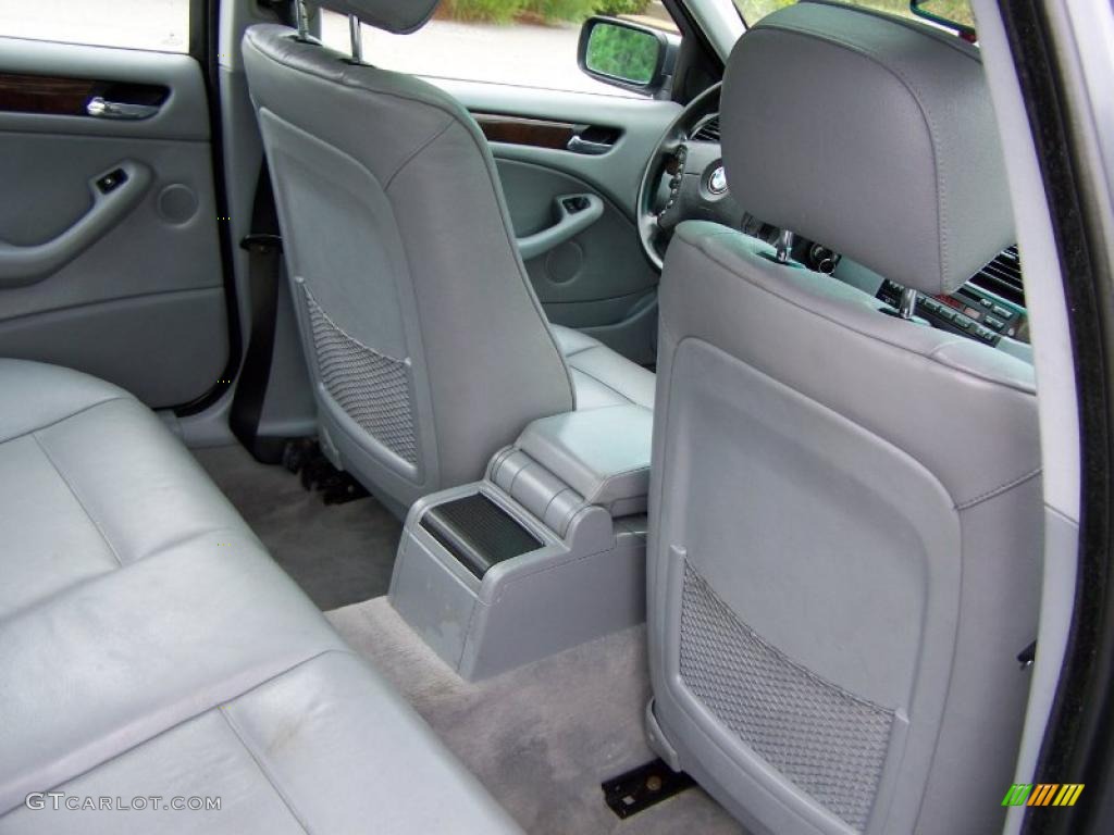2001 3 Series 325i Sedan - Steel Grey Metallic / Grey photo #21