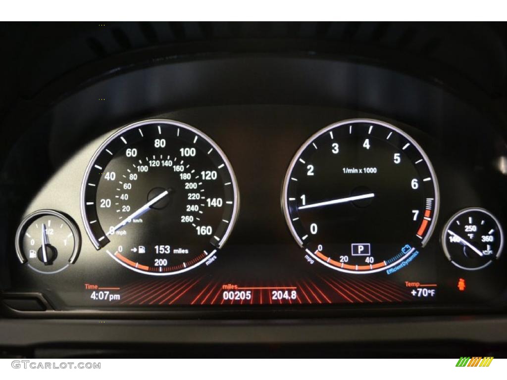 2011 BMW 7 Series 750i Sedan Gauges Photo #49702342