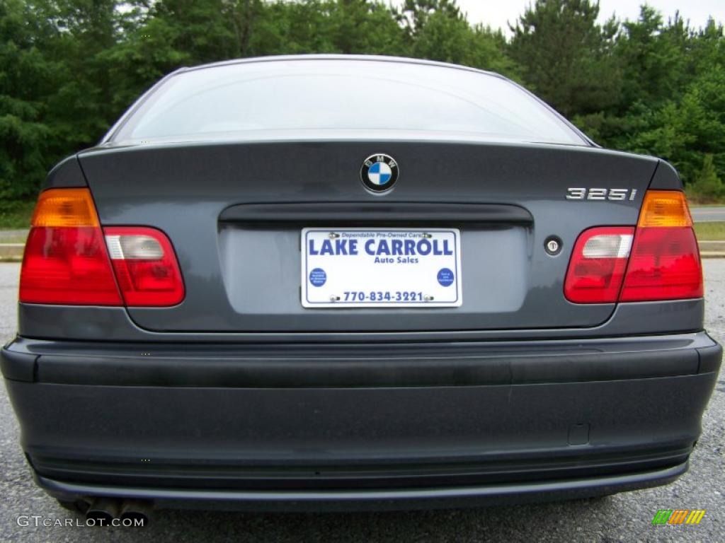 2001 3 Series 325i Sedan - Steel Grey Metallic / Grey photo #35