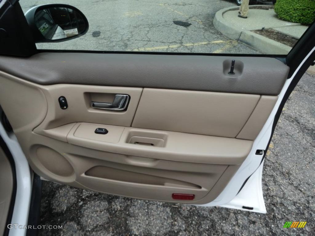 2001 Mercury Sable LS Premium Sedan Medium Parchment Door Panel Photo #49702666