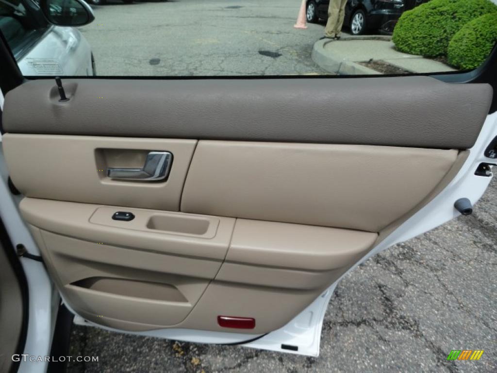 2001 Mercury Sable LS Premium Sedan Medium Parchment Door Panel Photo #49702708