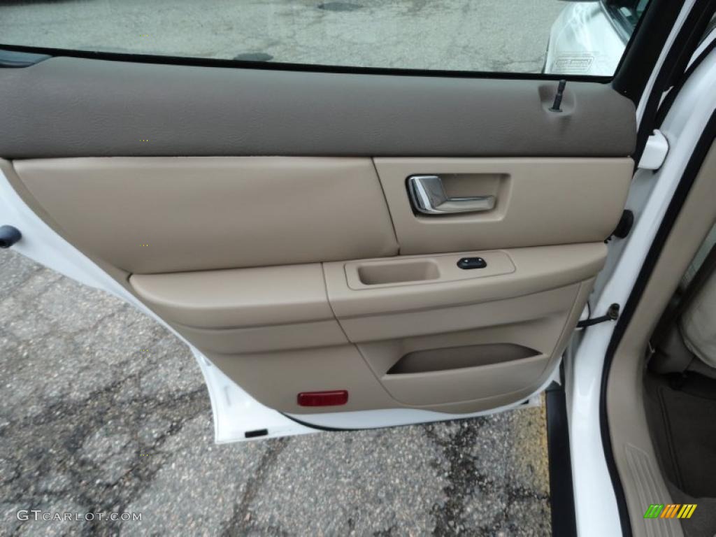 2001 Mercury Sable LS Premium Sedan Medium Parchment Door Panel Photo #49702753
