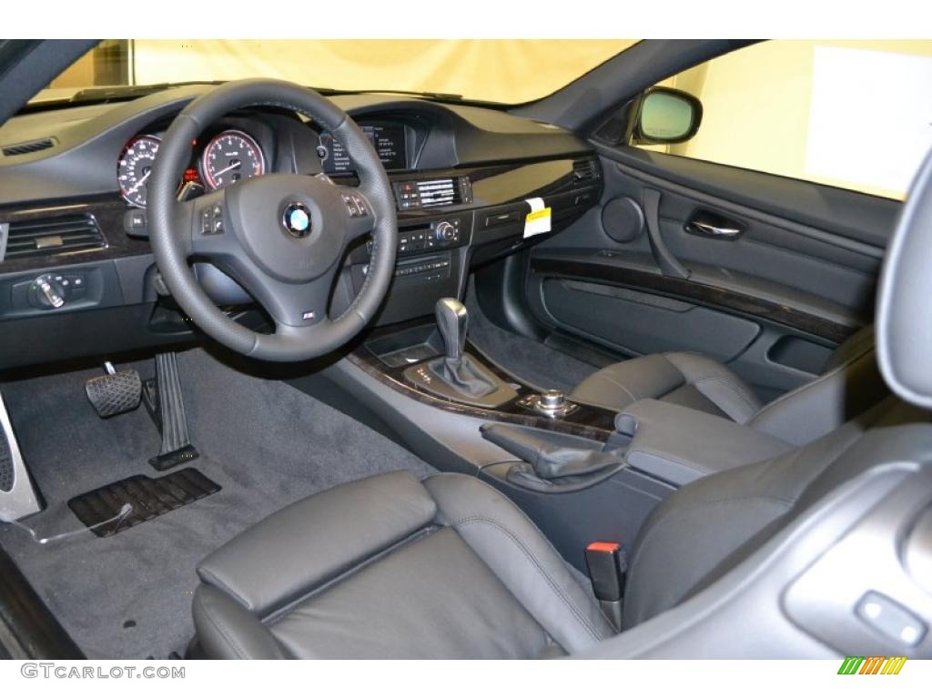 Black Interior 2011 BMW 3 Series 328i Coupe Photo #49702888