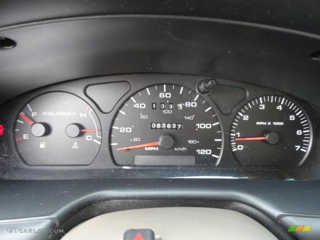 2001 Mercury Sable LS Premium Sedan Gauges Photo #49702897