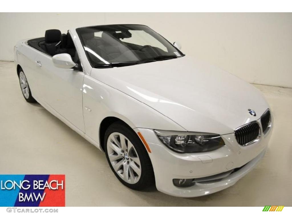 2011 3 Series 328i Convertible - Alpine White / Black Dakota Leather photo #1