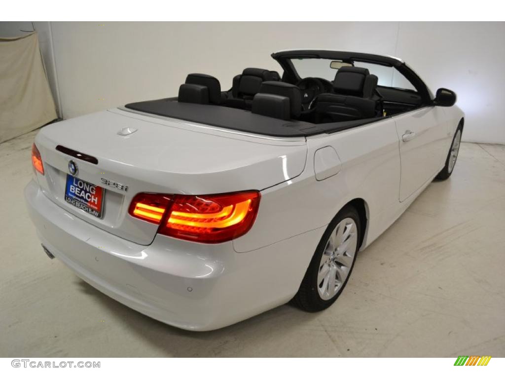 2011 3 Series 328i Convertible - Alpine White / Black Dakota Leather photo #5
