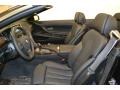 Black Nappa Leather Interior Photo for 2012 BMW 6 Series #49703497