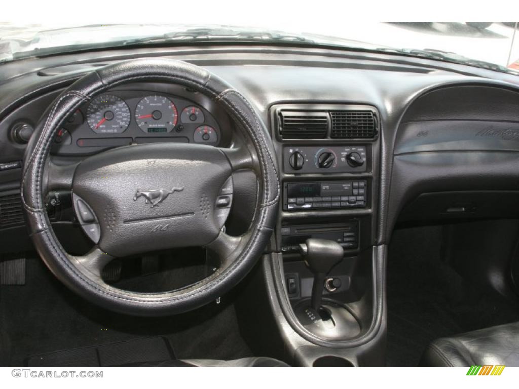 2000 Mustang GT Convertible - Silver Metallic / Dark Charcoal photo #5