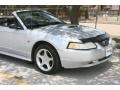 2000 Silver Metallic Ford Mustang GT Convertible  photo #12