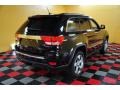 2011 Brilliant Black Crystal Pearl Jeep Grand Cherokee Overland 4x4  photo #4