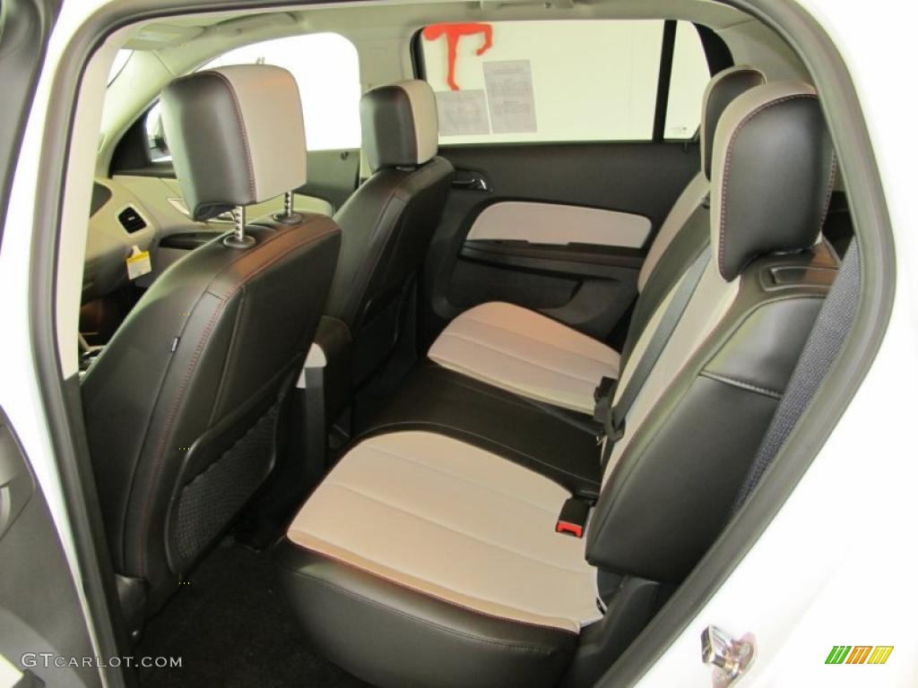 Light Titanium Interior 2011 GMC Terrain SLT Photo #49705177