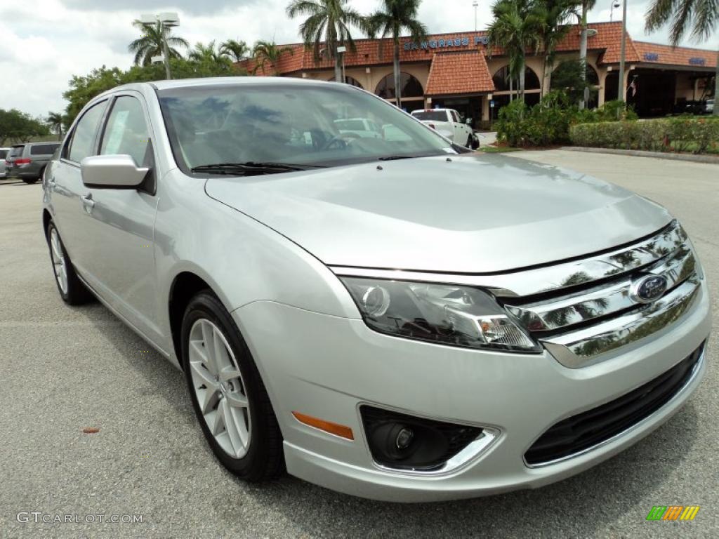 2010 Fusion SEL - Brilliant Silver Metallic / Charcoal Black photo #2